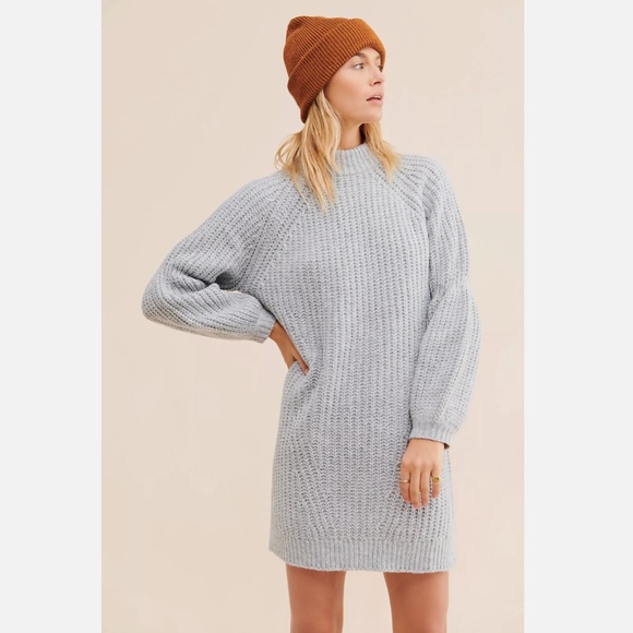 Anthropologie Dresses & Skirts - ANTHROPOLOGIE ALLISON NEW YORK COZY SWEATER DRESS